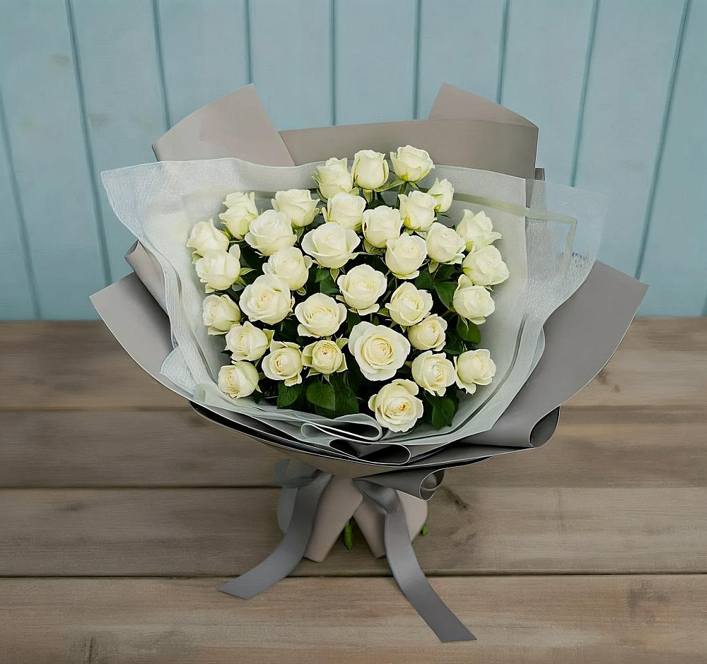 Букет Белоснежная нежность в Тетюшах