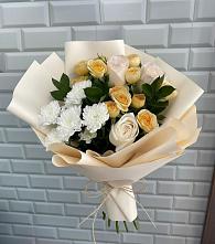 Букет цветов из:  Розы и Хризантемы в Тетюшах