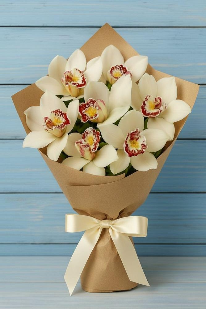 Букет цветов из: Орхидеи и Розы в Тетюшах